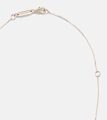 Collier Blossom en or jaune 14 cts à diamants | Suzanne Kalan