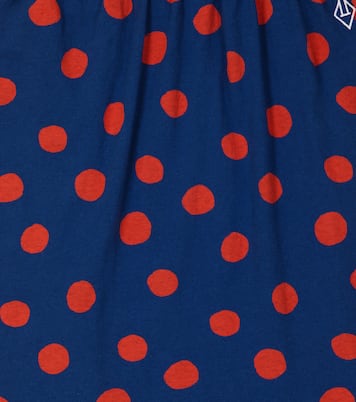 Sparrow polka-dot cotton skirt | The Animals Observatory