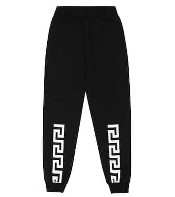 Pantalones de chándal Greca de algodón | Versace Kids