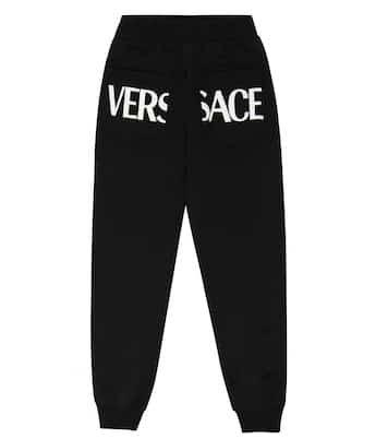 Pantalones de chándal Greca de algodón | Versace Kids
