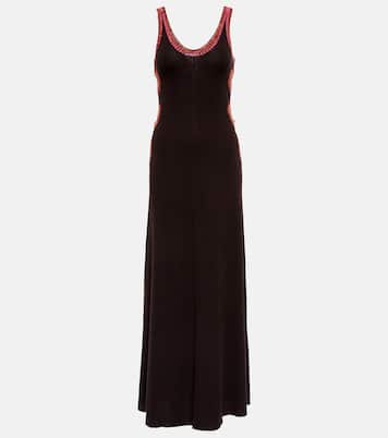 Gehäkeltes Maxikleid aus Wolle | Chloé