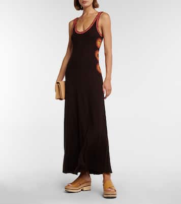 Gehäkeltes Maxikleid aus Wolle | Chloé