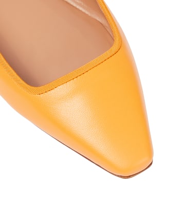 Maia leather ballet flats | Aquazzura