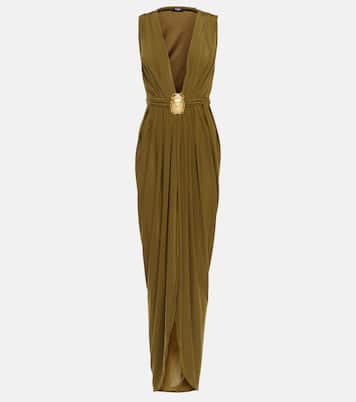 Robe longue à ornements | Balmain