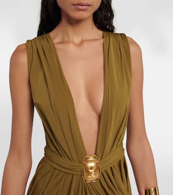 Robe longue à ornements | Balmain