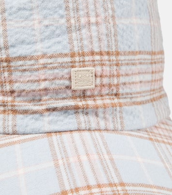 Cappello trapper in seersucker | Acne Studios
