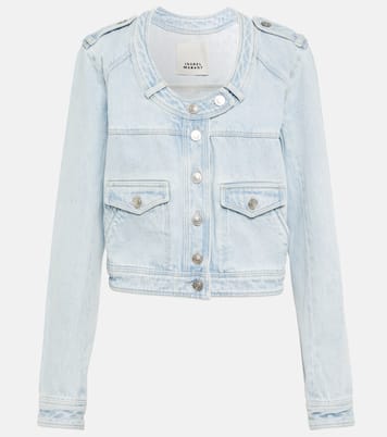 Valene cropped denim jacket | Isabel Marant