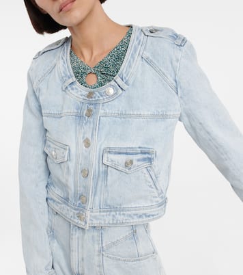Valene cropped denim jacket | Isabel Marant