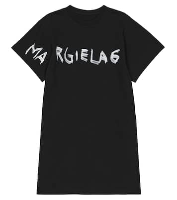 Abito in jersey di cotone con logo | MM6 Maison Margiela Kids