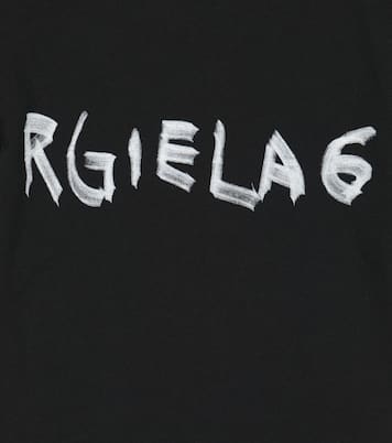 Abito in jersey di cotone con logo | MM6 Maison Margiela Kids