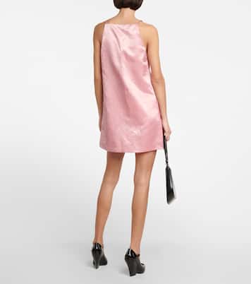 Cupro-blend minidress | Prada