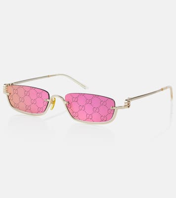 Gafas de sol rectangulares con GG | Gucci