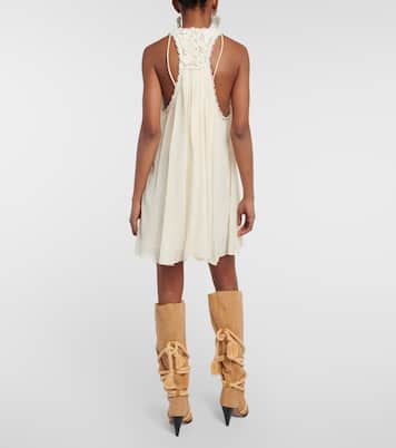 Miniabito Racky in crochet e seta | Isabel Marant