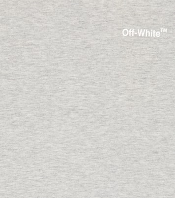 로고 코튼 저지 티셔츠 | Off-White Kids