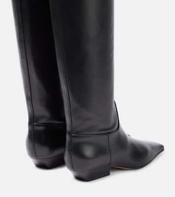 Botas altas Marfa de piel | Khaite