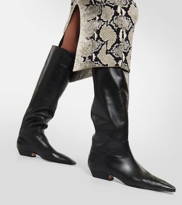 Botas altas Marfa de piel | Khaite