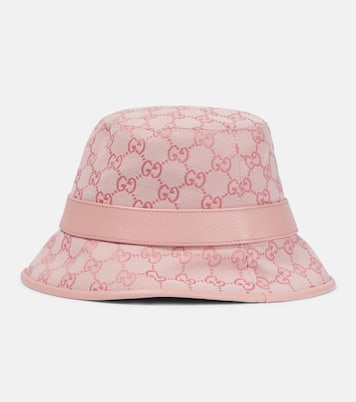 Cappello da pescatore in canvas | Gucci