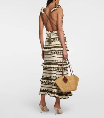 Midikleid Devi aus Baumwolle | Zimmermann