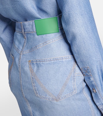 Jupe midi imprimée | Bottega Veneta
