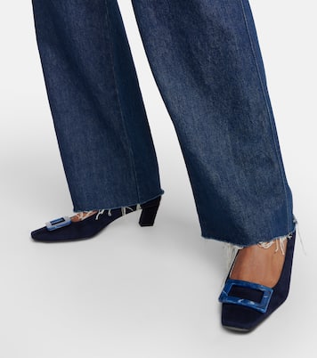 Escarpins Belle Vivier 45 en daim | Roger Vivier