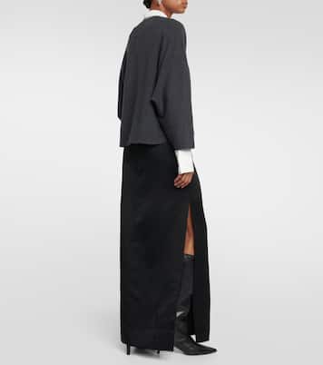 Jersey de lana, cachemir y seda | Brunello Cucinelli