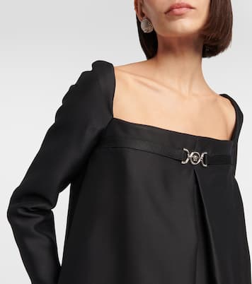 Minikleid Medusa ’95 aus Wolle und Seide | Versace