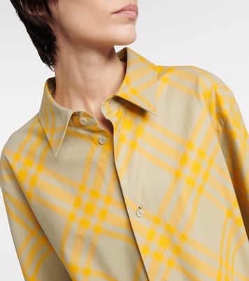 Camicia in cotone a quadri | Burberry