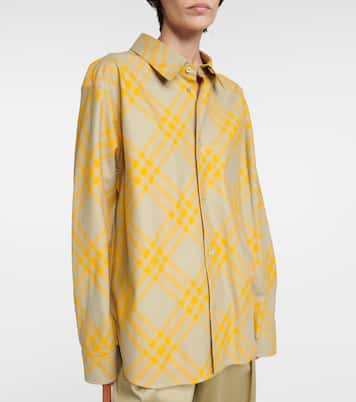 Camicia in cotone a quadri | Burberry