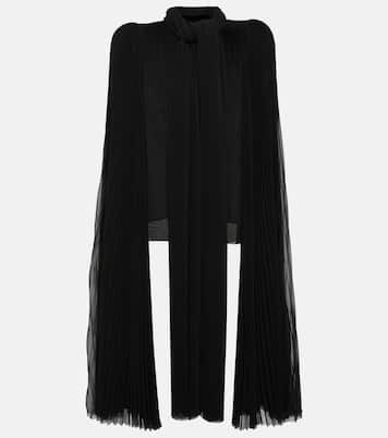 Schluppenbluse aus Chiffon | Balenciaga