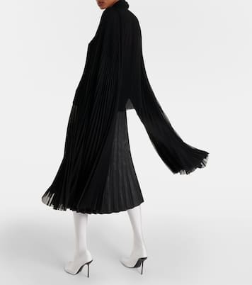 Schluppenbluse aus Chiffon | Balenciaga
