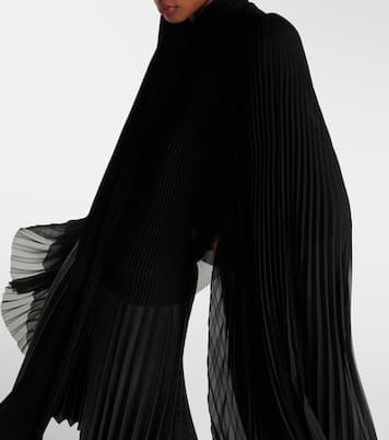 Schluppenbluse aus Chiffon | Balenciaga