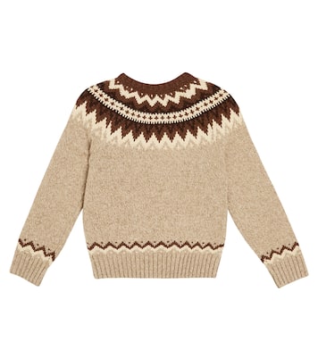 Fair Isle wool blend sweater in multicoloured Polo Ralph Lauren Kids Mytheresa