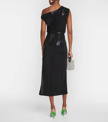 Midikleid aus Lamé | Norma Kamali