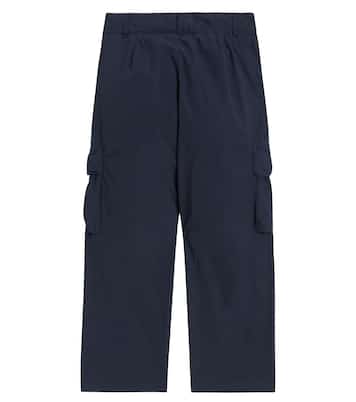 Pantaloni cargo in canvas di cotone | C.P. Company Kids