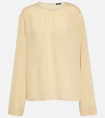 Blouse Braidwood en crêpe de soie | Joseph