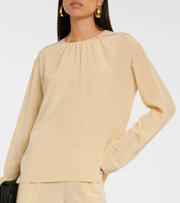 Blouse Braidwood en crêpe de soie | Joseph