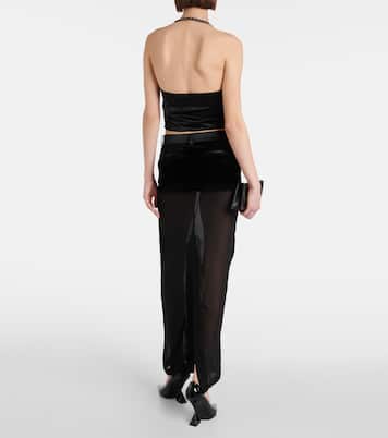 Mesh maxi skirt | Didu