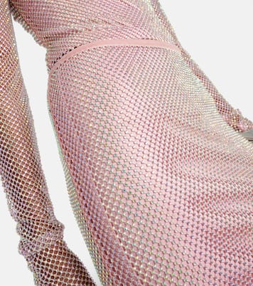 Falda midi de malla adornada | Sportmax