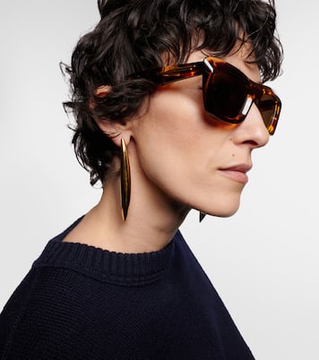 Scoop rectangular sunglasses | Bottega Veneta