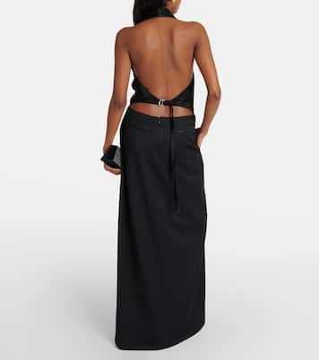 Janice tuxedo gown | Simkhai