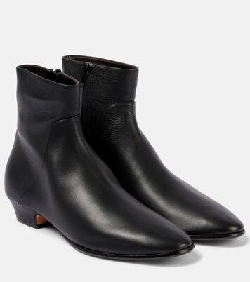 Bottines Hereditas en cuir | The Row