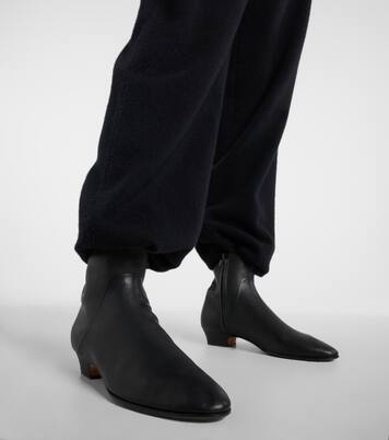 Bottines Hereditas en cuir | The Row