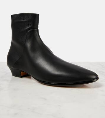 Bottines Hereditas en cuir | The Row