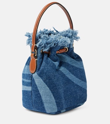 Secchiello Marmo Small in denim | Pucci
