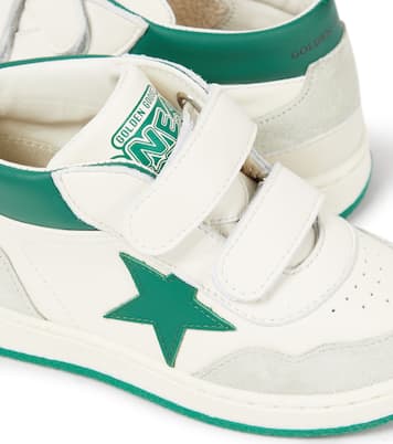 June Basket leather sneakers | Golden Goose Kids