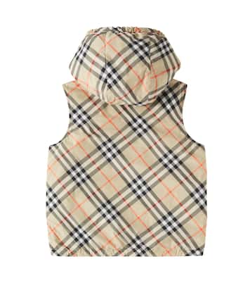 Burberry Check reversible vest | Burberry Kids
