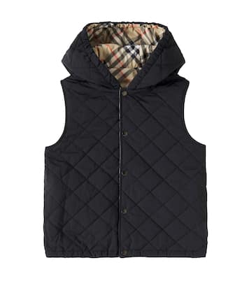 Burberry Check reversible vest | Burberry Kids