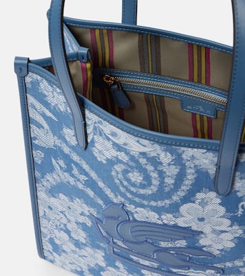 Cabas Love Trotter Medium en jean | Etro