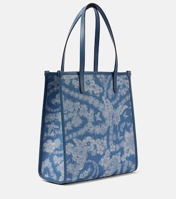 Cabas Love Trotter Medium en jean | Etro