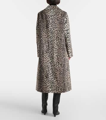 Rosemary leopard-print coat | Rixo